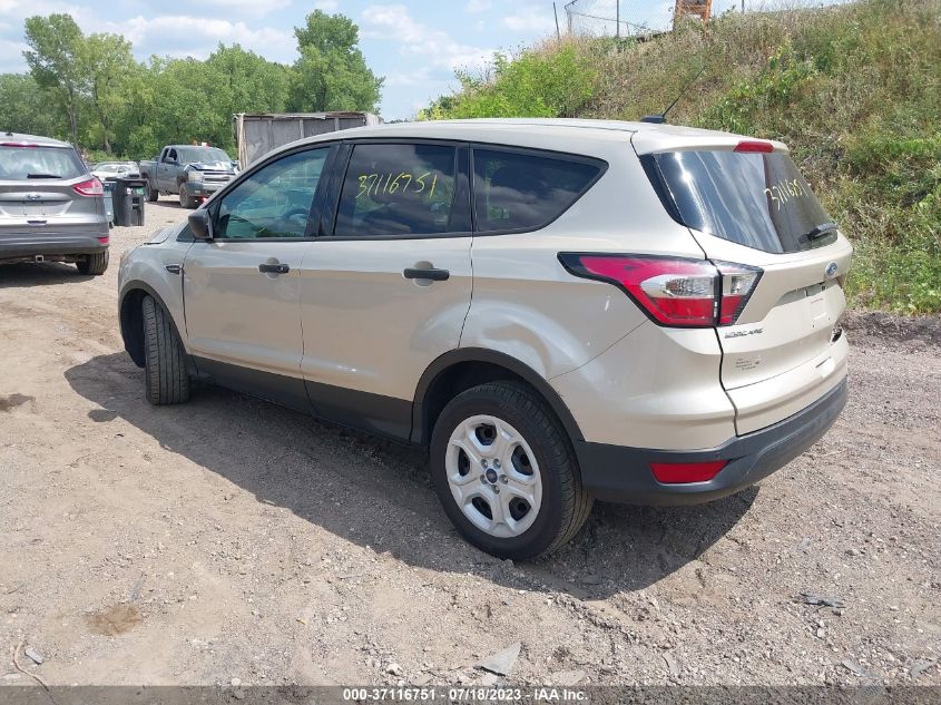 2017 FORD ESCAPE S - 1FMCU0F73HUB90866