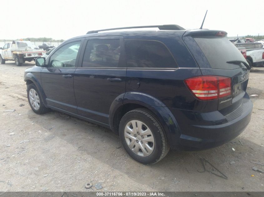 2019 DODGE JOURNEY SE VALUE PKG - 3C4PDCAB8KT864384