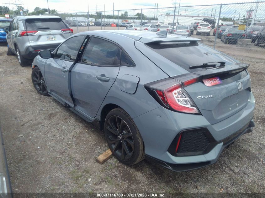 SHHFK7H46KU218788 Honda Civic Hatchback SPORT 3