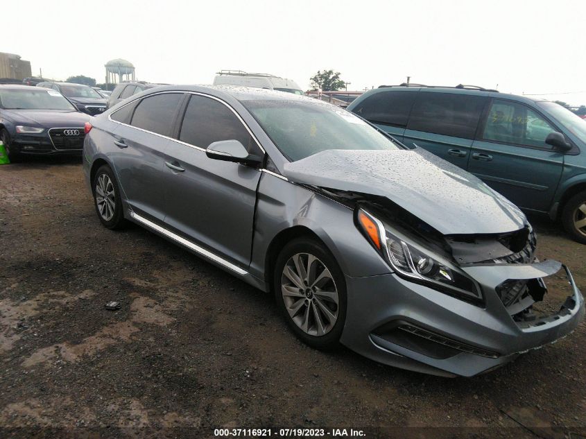 2017 HYUNDAI SONATA SPORT/LIMITED - 5NPE34AF4HH437974