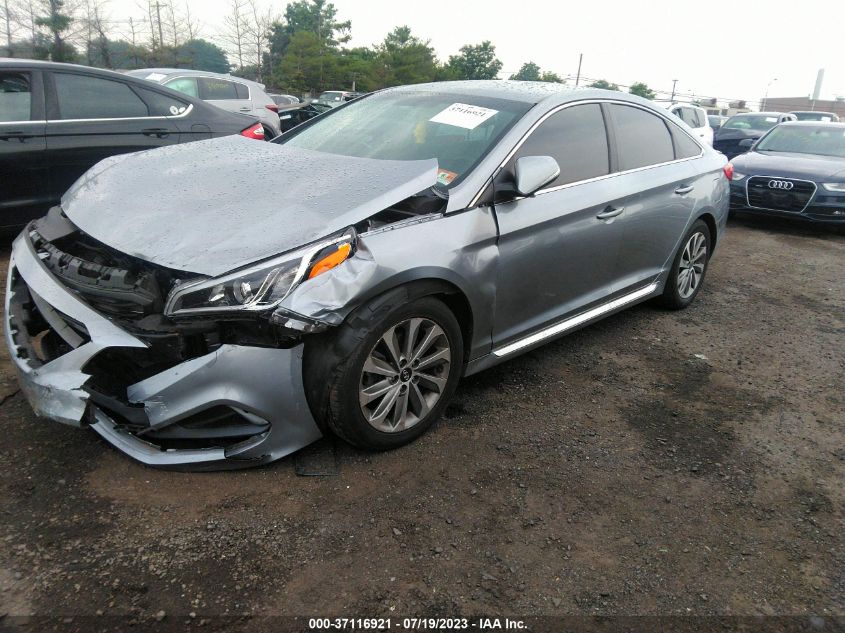 2017 HYUNDAI SONATA SPORT/LIMITED - 5NPE34AF4HH437974