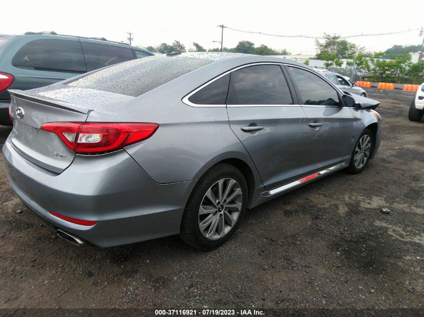 2017 HYUNDAI SONATA SPORT/LIMITED - 5NPE34AF4HH437974