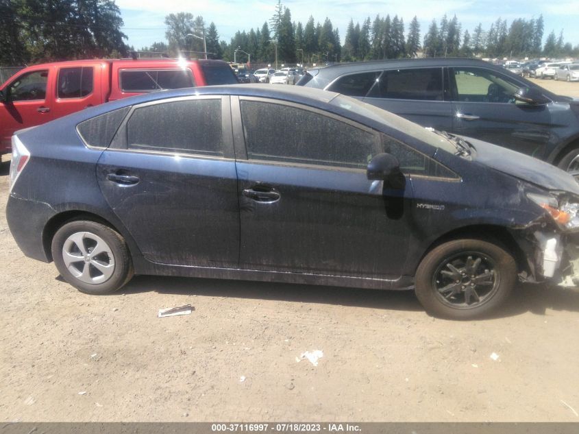 2015 TOYOTA PRIUS FOUR - JTDKN3DU8F1939859