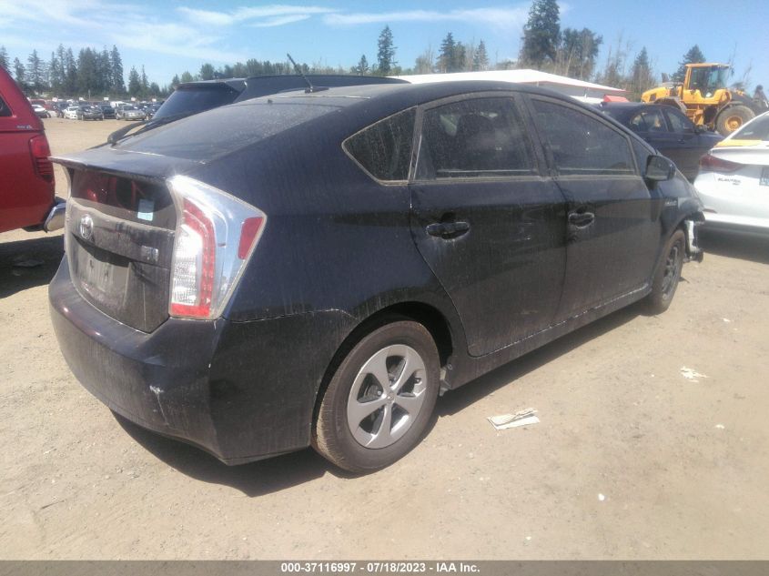 2015 TOYOTA PRIUS FOUR - JTDKN3DU8F1939859