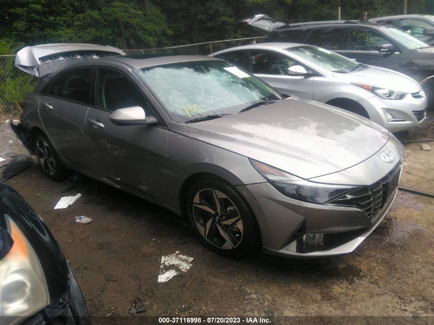 2022 HYUNDAI ELANTRA LIMITED - KMHLP4AG9NU366188