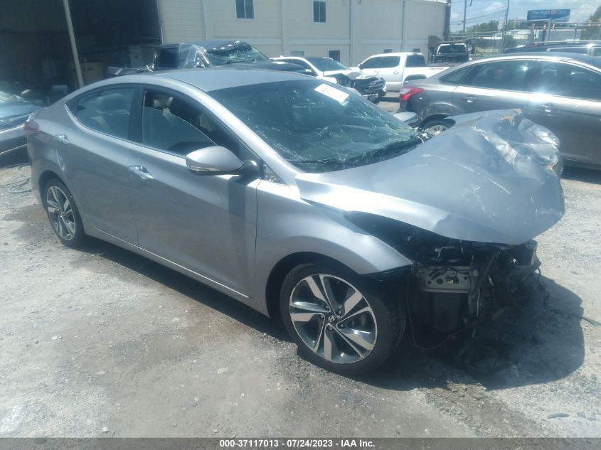 2016 HYUNDAI ELANTRA LIMITED - KMHDH4AE7GU523266