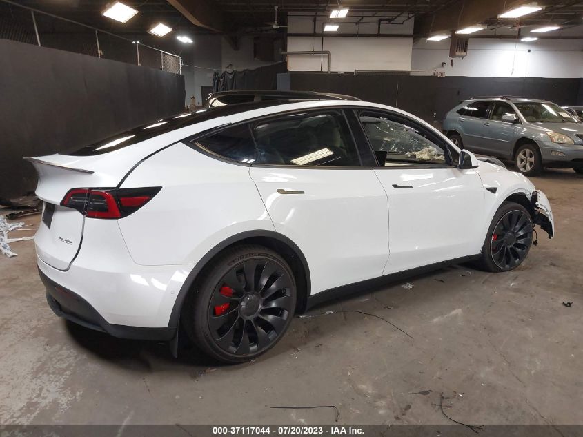 2022 TESLA MODEL Y PERFORMANCE - 7SAYGDEF5NF532861