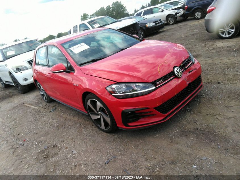 2020 VOLKSWAGEN GOLF GTI S/SE/AUTOBAHN - 3VW5T7AU9LM002304