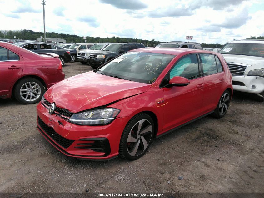2020 VOLKSWAGEN GOLF GTI S/SE/AUTOBAHN - 3VW5T7AU9LM002304