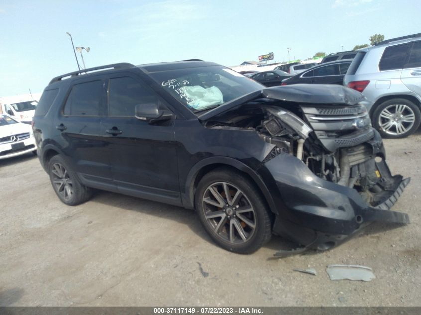 2015 FORD EXPLORER XLT - 1FM5K7D87FGA19035