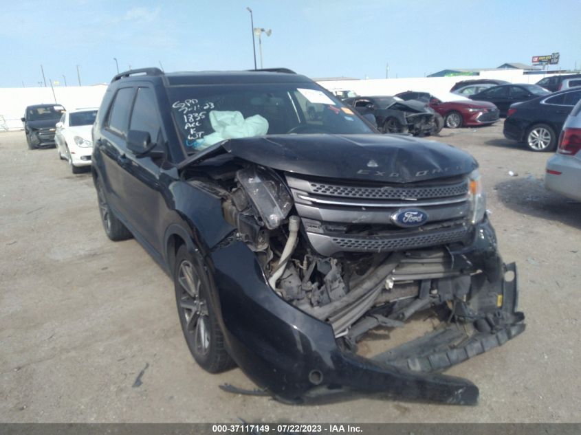 2015 FORD EXPLORER XLT - 1FM5K7D87FGA19035