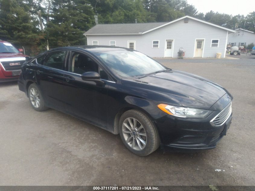 2017 FORD FUSION SE - 3FA6P0H70HR105078