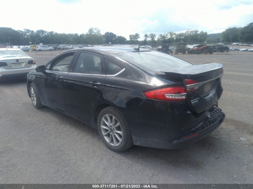 2017 FORD FUSION SE - 3FA6P0H70HR105078