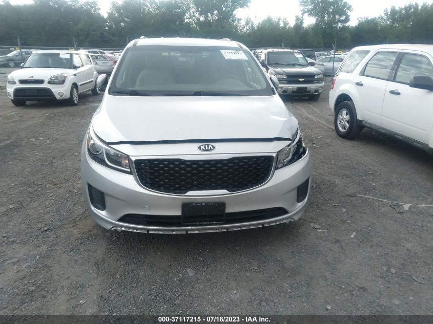 2016 KIA SEDONA LX - KNDMB5C11G6150817