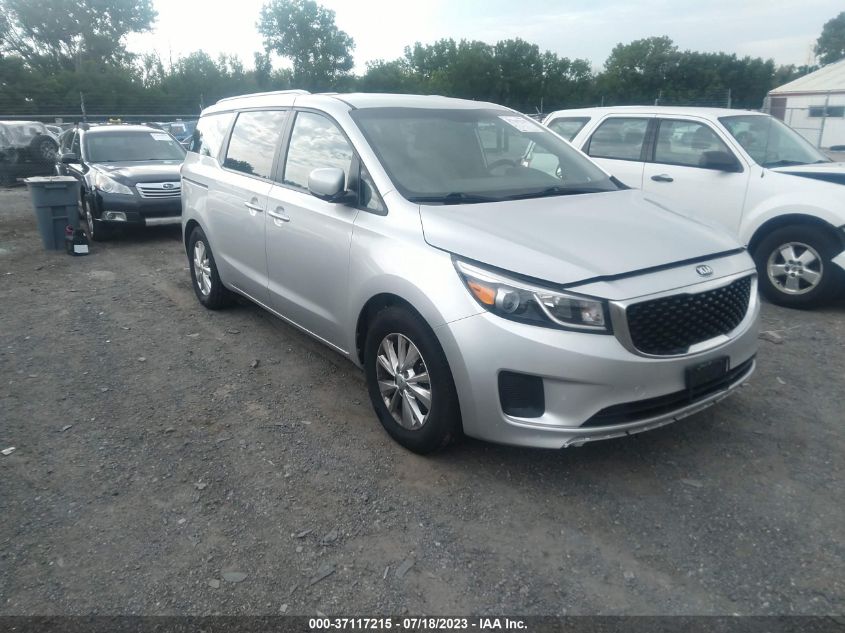 2016 KIA SEDONA LX - KNDMB5C11G6150817