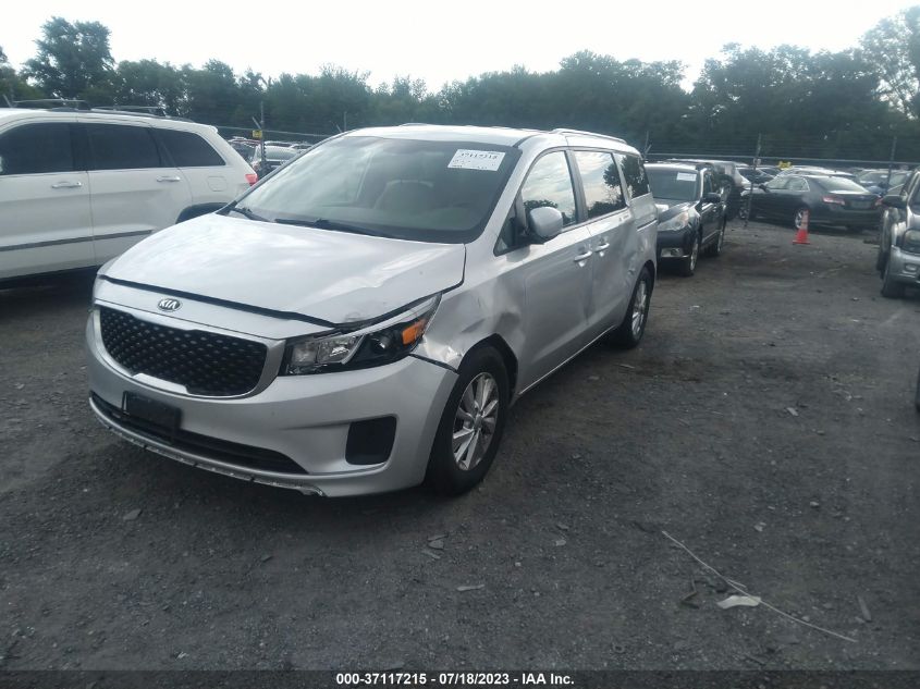 2016 KIA SEDONA LX - KNDMB5C11G6150817