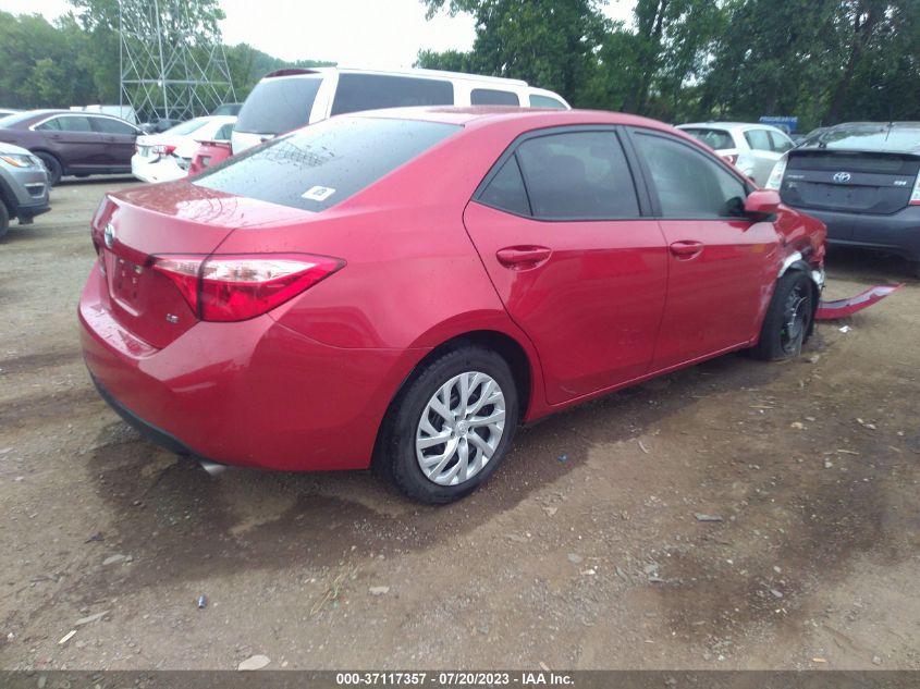 2019 TOYOTA COROLLA L/LE/SE/XLE/XSE - 5YFBURHE8KP875997