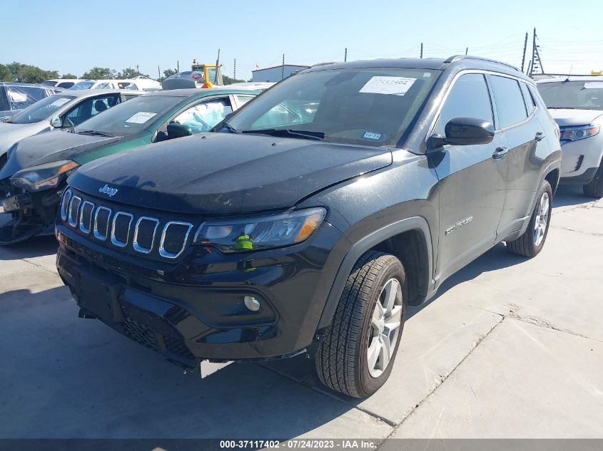 2022 JEEP COMPASS LATITUDE - 3C4NJDBB7NT209416