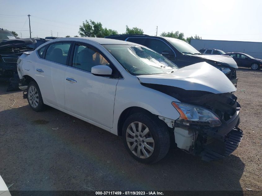 2015 NISSAN SENTRA S - 3N1AB7AP3FY334043