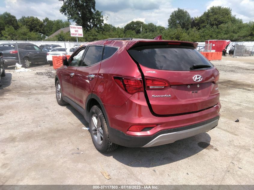 2017 HYUNDAI SANTA FE SPORT 2.4L - 5XYZT3LB4HG457591