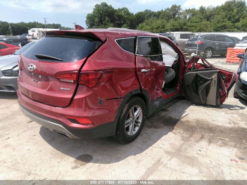 2017 HYUNDAI SANTA FE SPORT 2.4L - 5XYZT3LB4HG457591