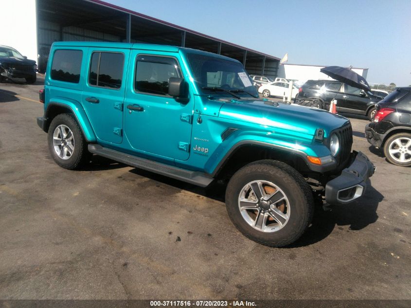 2020 JEEP WRANGLER UNLIMITED SAHARA - 1C4HJXEN1LW149712