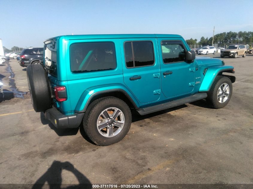 2020 JEEP WRANGLER UNLIMITED SAHARA - 1C4HJXEN1LW149712