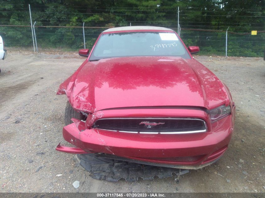 2013 FORD MUSTANG V6 - 1ZVBP8EMXD5227152