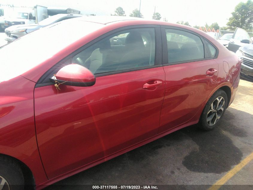 2019 KIA FORTE LXS - 3KPF24ADXKE036494