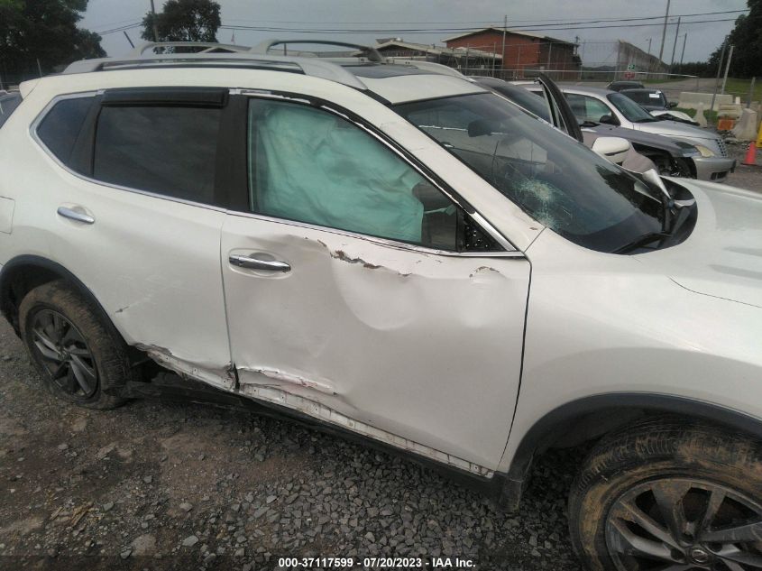 2016 NISSAN ROGUE SL - 5N1AT2MT5GC888373