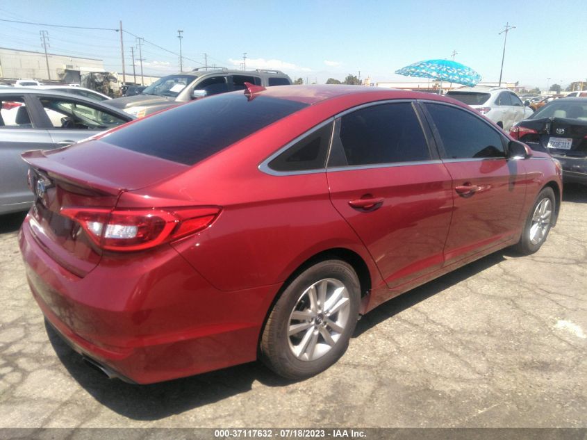 2016 HYUNDAI SONATA SE - 5NPE24AFXGH388913