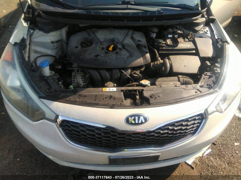 2015 KIA FORTE LX - KNAFK4A60F5374843