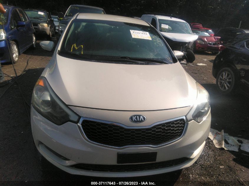 2015 KIA FORTE LX - KNAFK4A60F5374843