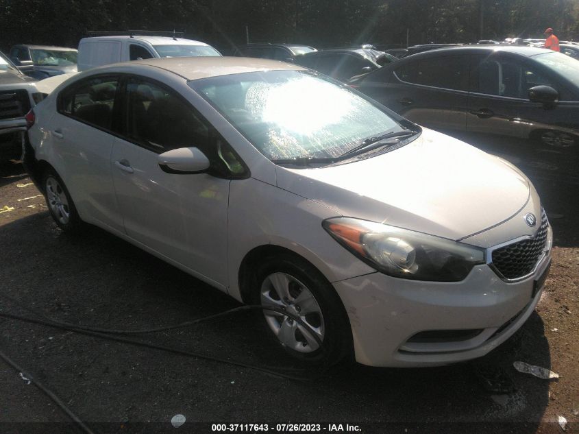 2015 KIA FORTE LX - KNAFK4A60F5374843