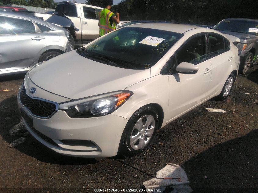 2015 KIA FORTE LX - KNAFK4A60F5374843
