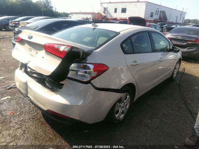 2015 KIA FORTE LX - KNAFK4A60F5374843