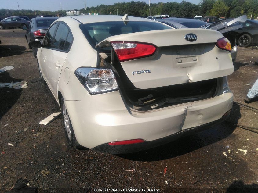 2015 KIA FORTE LX - KNAFK4A60F5374843