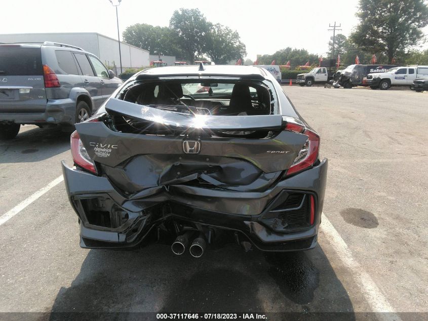 VIN SHHFK7H46MU217627 Honda Civic Hatchback SPORT 2021 16