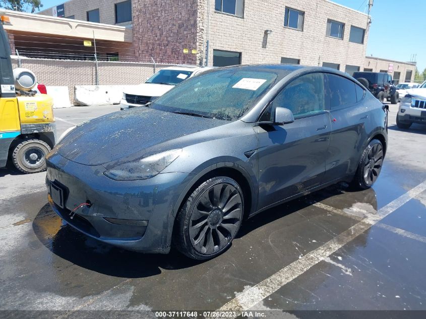2022 TESLA MODEL Y PERFORMANCE - 7SAYGDEF1NF347867