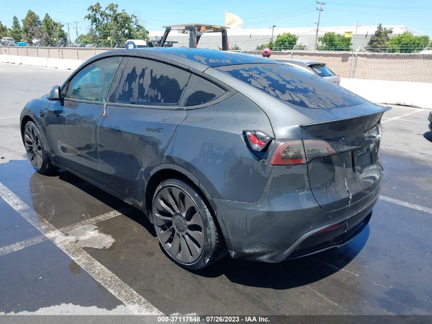 2022 TESLA MODEL Y PERFORMANCE - 7SAYGDEF1NF347867