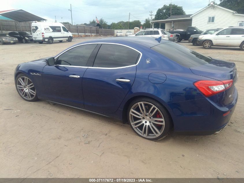 2015 MASERATI GHIBLI S Q4 ZAM57RTA2F1150989