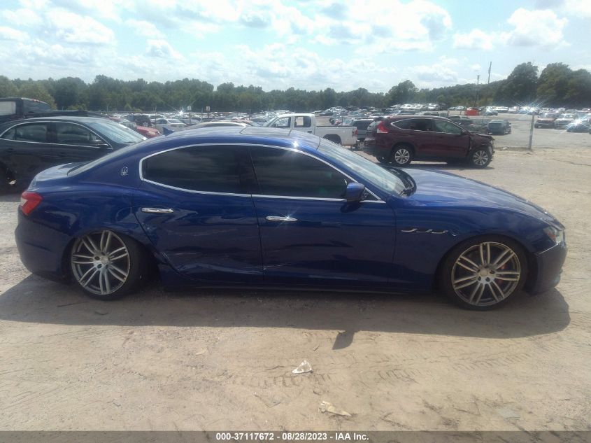 2015 MASERATI GHIBLI S Q4 ZAM57RTA2F1150989