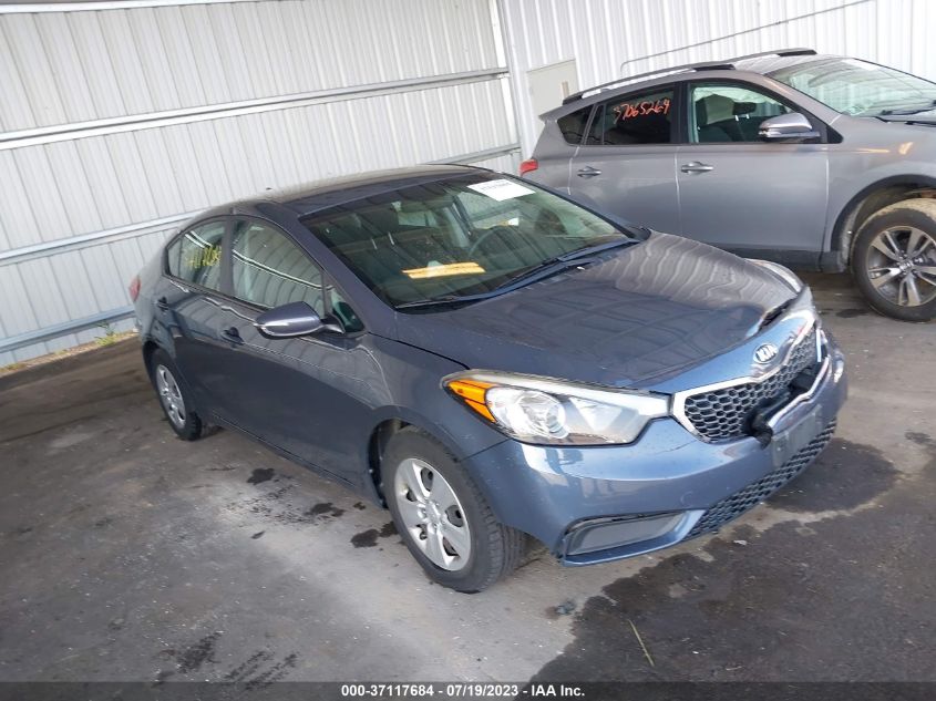 2016 KIA FORTE LX - KNAFX4A67G5532338