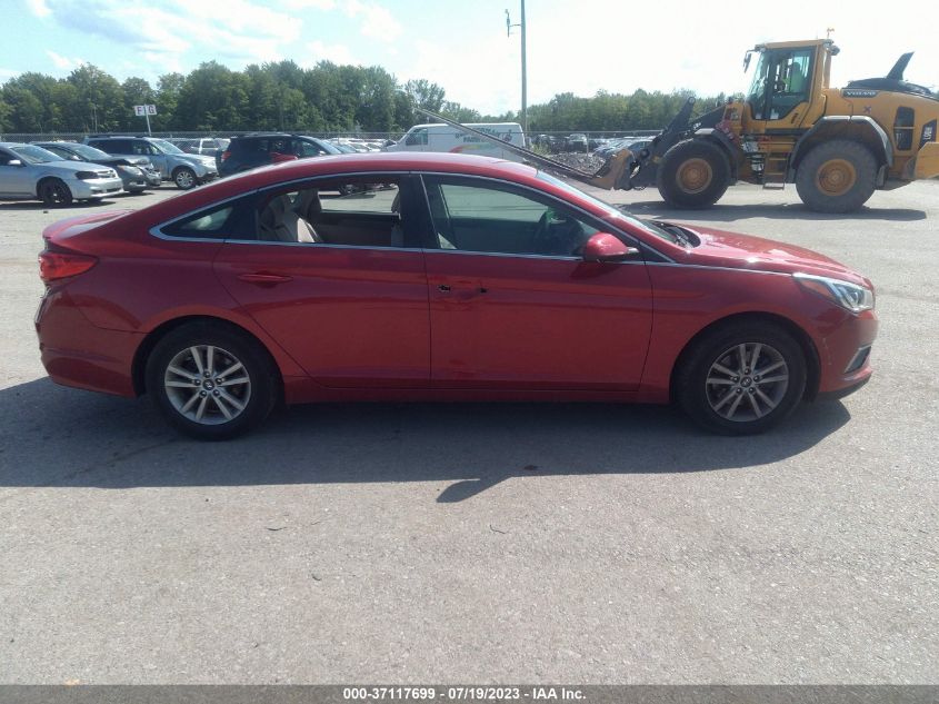 2017 HYUNDAI SONATA 2.4L - 5NPE24AF7HH522360