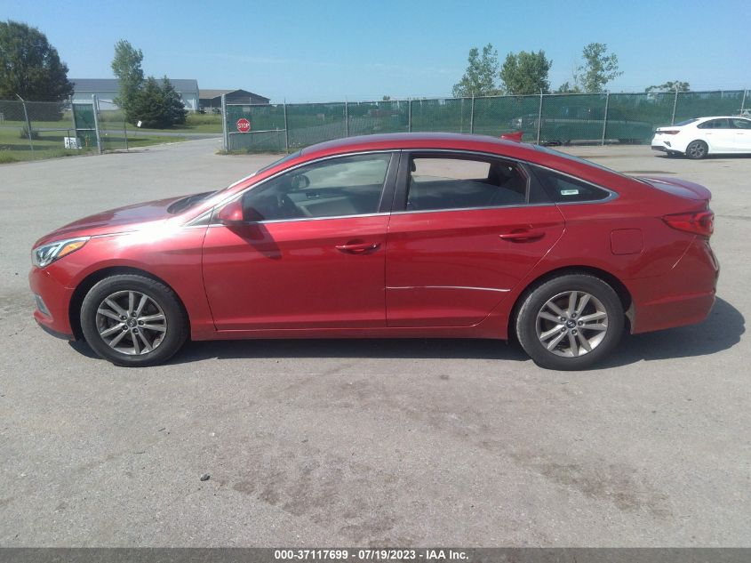 2017 HYUNDAI SONATA 2.4L - 5NPE24AF7HH522360