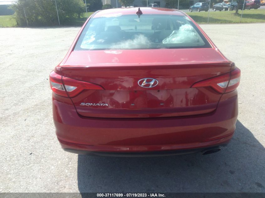 2017 HYUNDAI SONATA 2.4L - 5NPE24AF7HH522360