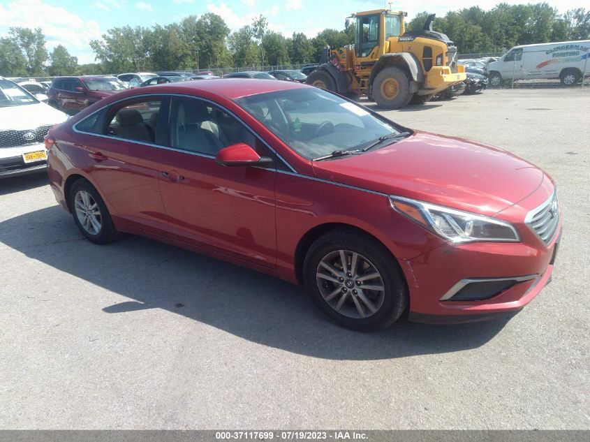 2017 HYUNDAI SONATA 2.4L - 5NPE24AF7HH522360