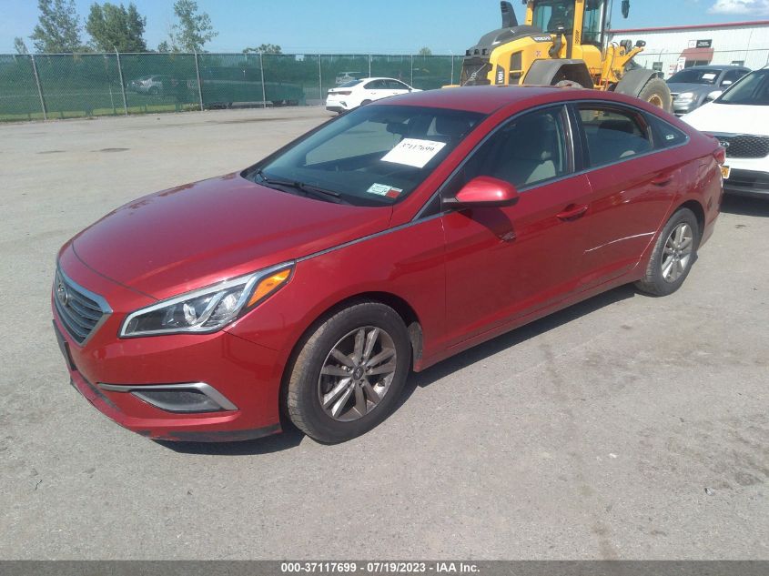 2017 HYUNDAI SONATA 2.4L - 5NPE24AF7HH522360