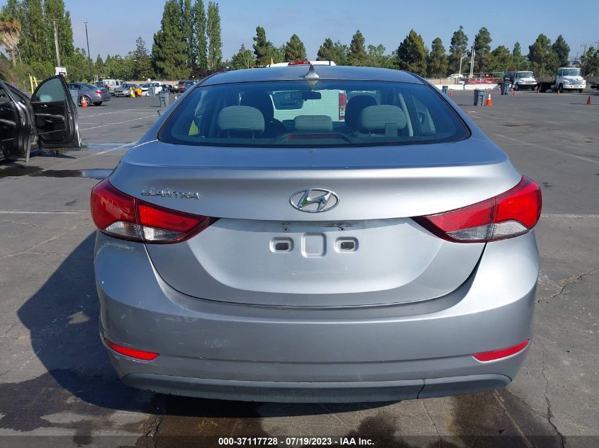 2015 HYUNDAI ELANTRA SE - 5NPDH4AE8FH571694