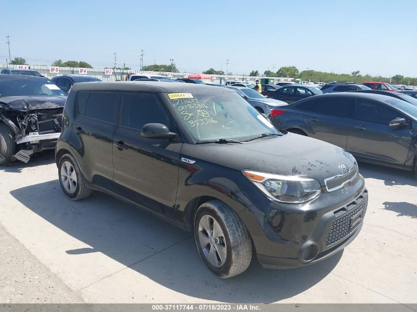 2016 KIA SOUL BASE - KNDJN2A29G7853306